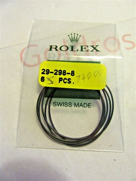 Rolex Back Gasket 29 298 8 1 Genuine Case Back O Ring Nos For Sale Online Ebay