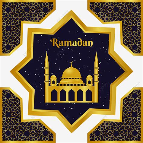 Ramadan Islamic Mosque Vector Design Images Decoration Ramadan With