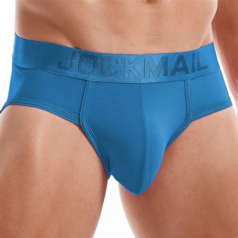 Jockmail Ropa Interior Sexy Gay Para Hombre Calzoncillos De Malla