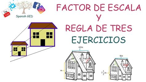 Ejercicios Factor De Escala Y Regla De Tres Youtube