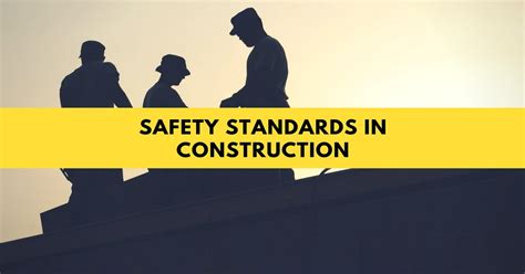 SAFETY STANDARS in Construction Arquinétpolis