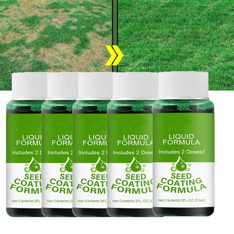 Rdeuod 5 Pcs Green Grass Lawn Spray Liquid Green Grass Lawn Spray