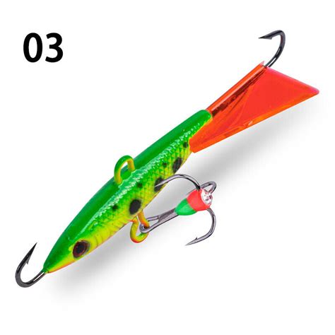 Goture Pc Ice Winter Fishing Lure Balancer Jigs Bait Cm G Hard