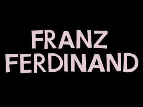 Franz Ferdinand Anuncia Nuevo Disco Para Fines De Agosto Dame Ocio