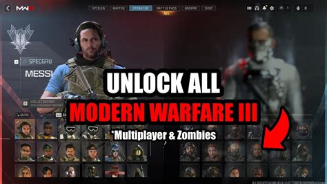 Showcase Cod Mw Unlock All Tool Unlock All Camos Operators In