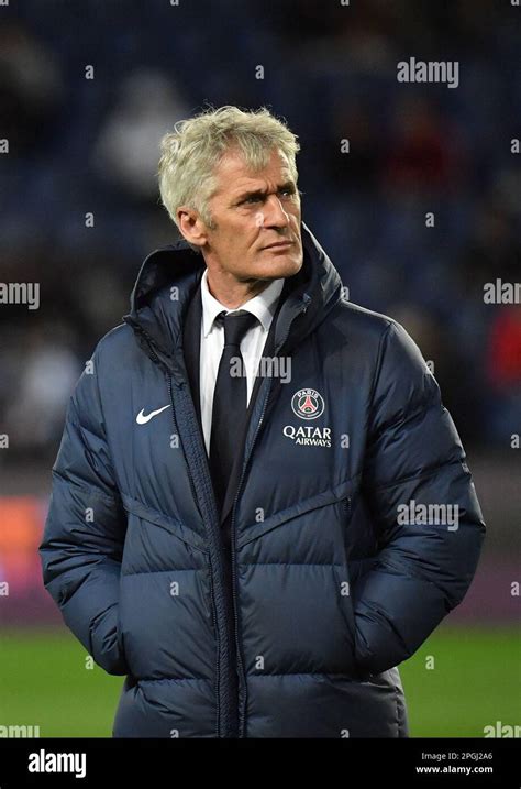 Gerard Precheur Of Paris Saint Germain In Action During The UEFA Women