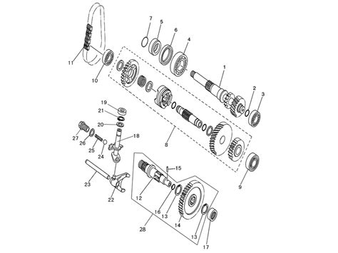 Vue Eclat E Transmission Hsun Cm Quad Hs Atv