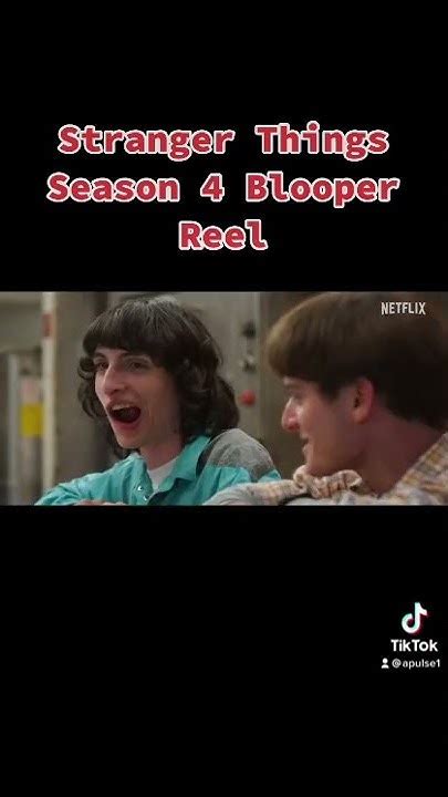 Stranger Things Season 4 Blooper Reel Strangerthings Strangerthings4 Eddiemunson Viral