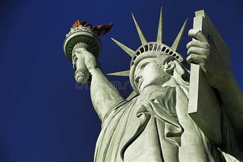 The Statue Of Liberty Is A Colossal Copper Statue Designed By Auguste