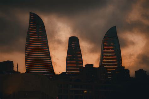 Flame Towers in Baku · Free Stock Photo