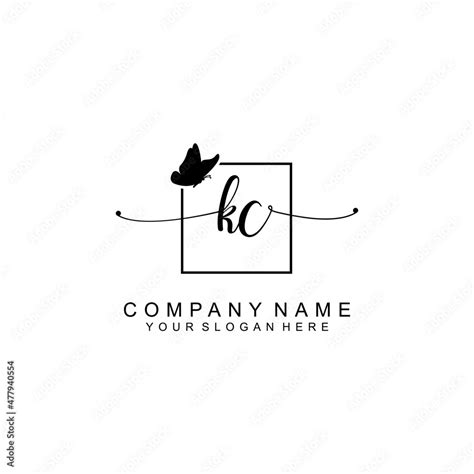 KC initial Luxury logo design collection Stock Vector | Adobe Stock