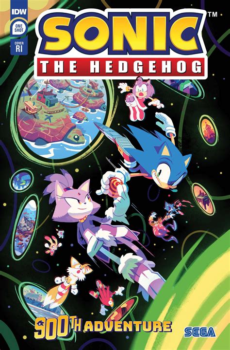 Idw Publishing Sonic The Hedgehogs 900th Adventure 1 110 Fourdraine