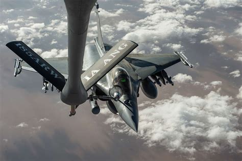 A French Air Force Rafale Conducts Refueling Operations Nara Dvids