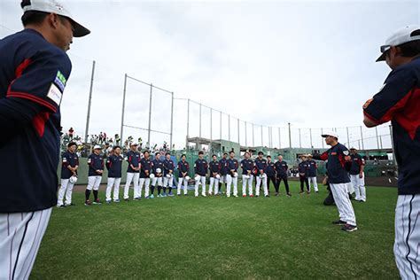 アジアプロ野球チャンピオンシップに向けて井端弘和監督率いる侍ジャパントップチームが始動 トップ チームレポート 野球日本代表 侍