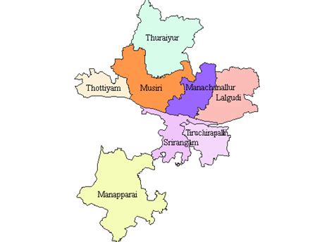 Trichy City Map