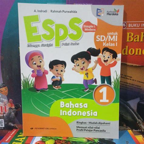 Jual Buku Esps Bahasa Indonesia Untuk SD MI Kelas 1 Kurikulum Merdeka