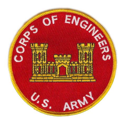 Corps Of Engineers Patch US Army Branches Of Service Patches