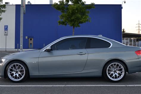 Bmw E92 Coupe 3 Series With 18 Ec 7 Wheels In Race Silver