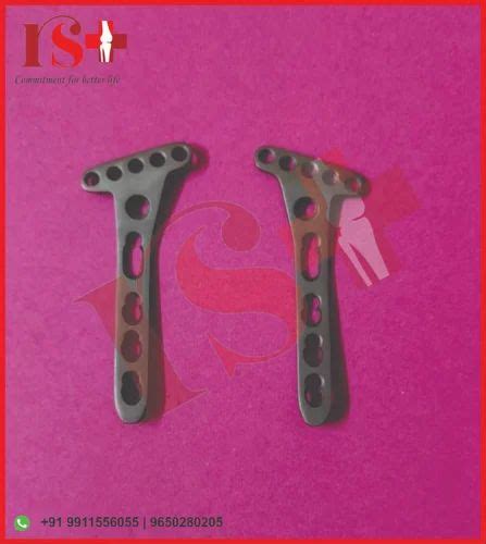 Titanium Locking Plate Extra Articular Volar Distal Radius Hole