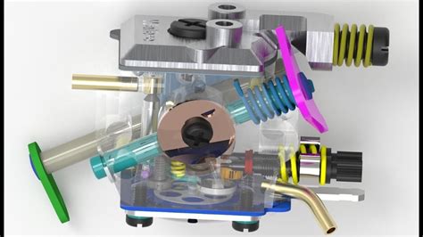 2 Stroke 2 Cycle Carburetor Exploded View Parts Diagram Walbro Youtube