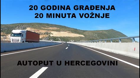 Vo Nja Novim Autoputem Kroz Hercegovinu Bivolje Brdo Po Itelj