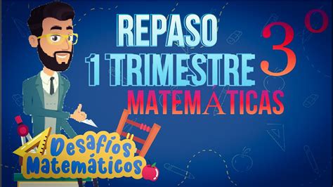 Repaso matemáticas 3 grado primer trimestre YouTube