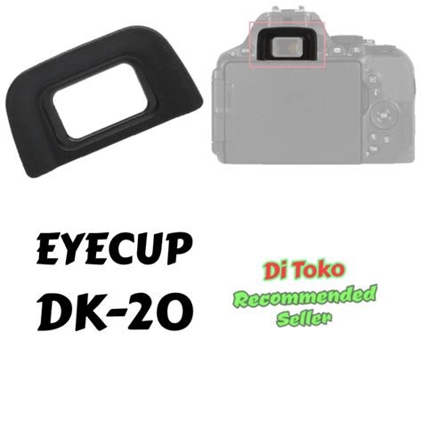 Jual Eye Cap View Finder DK 20 For Kamera Nikon D3000 D3100 D3200