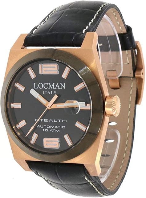 Locman Italy Orologio Da Uomo Automatico Stealth Ref Amazon It