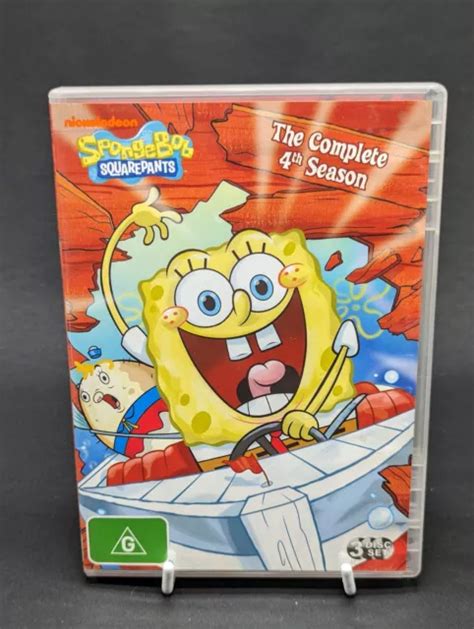 SPONGEBOB SQUAREPANTS THE Complete 4th Season DVD PAL Region 4 **FREE ...