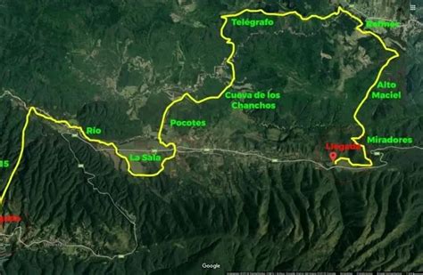 Trasmontaña El circuito en el Cerro San Javier ya se encuentra listo