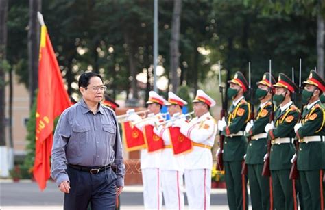 PM Pham Minh Chinh Pays Tet Visit To Can Tho City VNA Photos