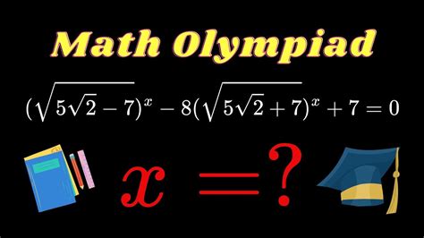 Math Olympiad Problem Nice Exponential Equation Math Olympiad Training Youtube