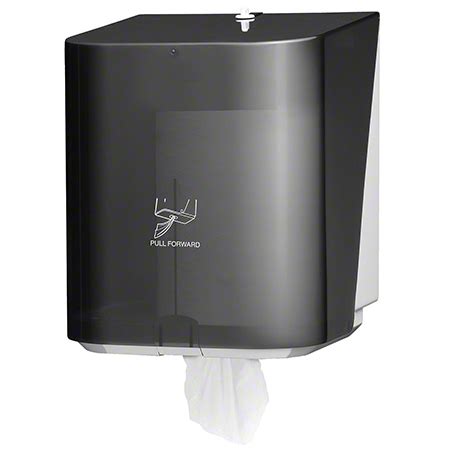 Scott Essential Center Pull Towel Dispenser Black Reliable