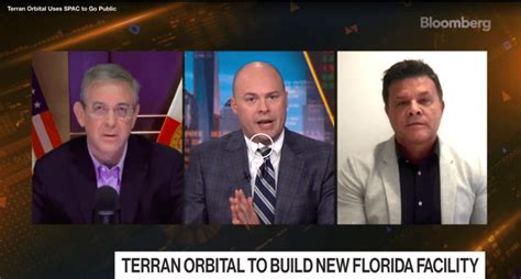 Terran Orbital’s CEO Marc Bell speaks with Bloomberg about SPAC and New ...