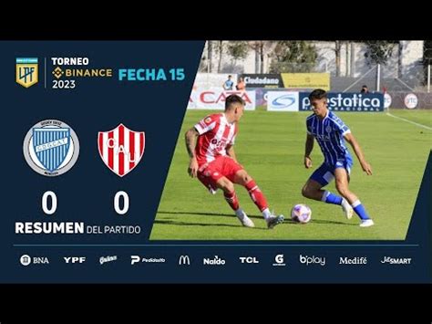 Torneobinance Fecha Resumen De Godoy Cruz Uni N Youtube