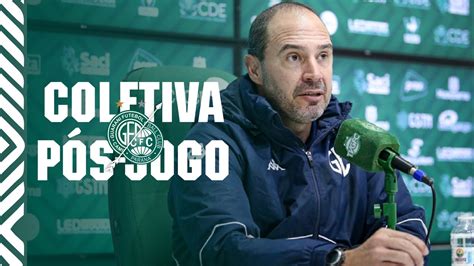 Coletiva do técnico Allan Aal GUAxCFC YouTube