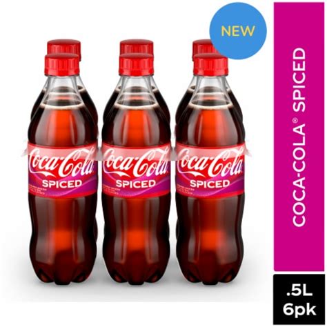 Coca Cola Spiced Raspberry Soda Bottles Pk Fl Oz Fred Meyer