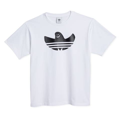 Adidas Skateboarding Shmoofoil Logo T Shirt Whiteblack Gl9957