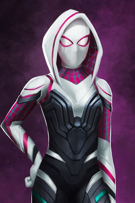 Spider Woman Gwendolyn Gwen Stacy Wallpapers Spiderman Art Marvel