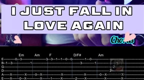 Anne Murray I Just Fall In Love Again Guitar Fingerstyle Cover With