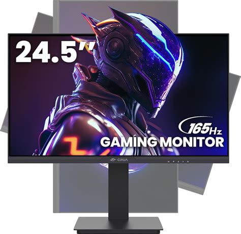 Crua 24 5inch Gaming Monitor 144hz 165hz Fhd 1920x1080p 100 Srgb Computer Monitor