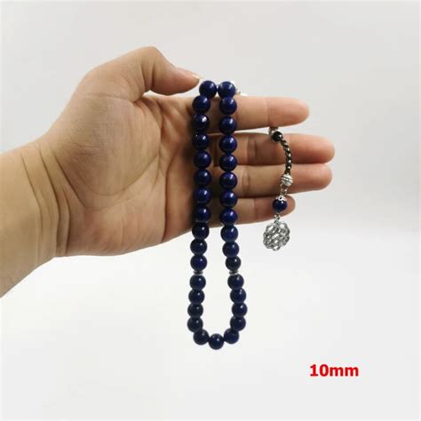 Chapelet Beads Mm Chapelet Islamique En Pierres Pr Cieuses Lapis