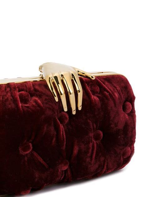 Pin By KENDA DAVIS The Sequel On Burgundy Gold Bold Clutch Bag