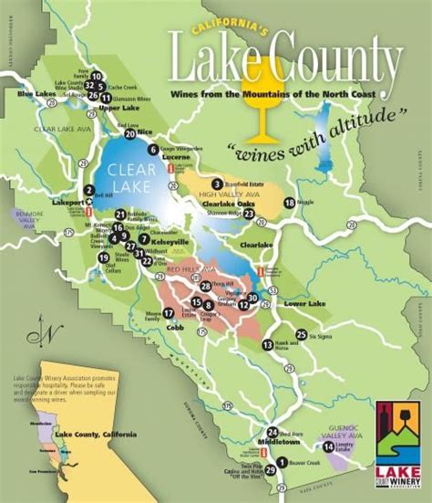 North Coast Wine Country Visit California Lakes In California