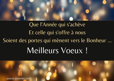 Bonne Année Poèmes Pour Le Nouvel An Et Sms De Voeux Poétique