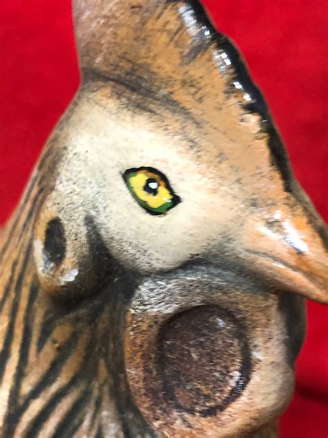 Dry Brushed Ceramic Hen Using Mayco Softee Stains By Jmdceramicsart