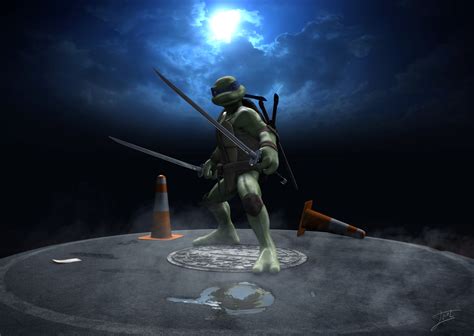 Leonardo TMNT Fan Art Angle 2 by John-Lozano on DeviantArt