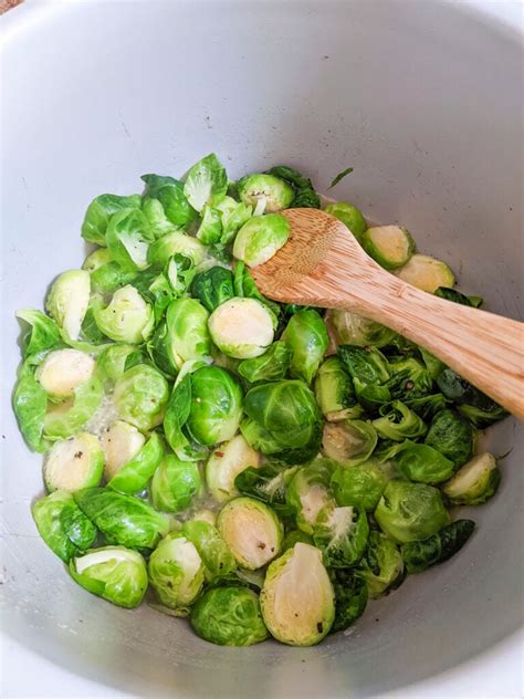 Ninja Foodi Brussel Sprouts Air Fryer The Salty Pot