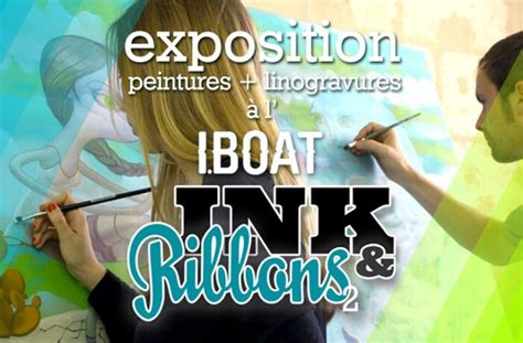 Exposition Ink Ribbon Spig Linocutfactory St Phane Getas L I Boat