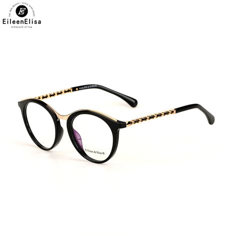 EE Newest Eyeglass Frame Women Retro Glasses Brand Designer Acetate ...